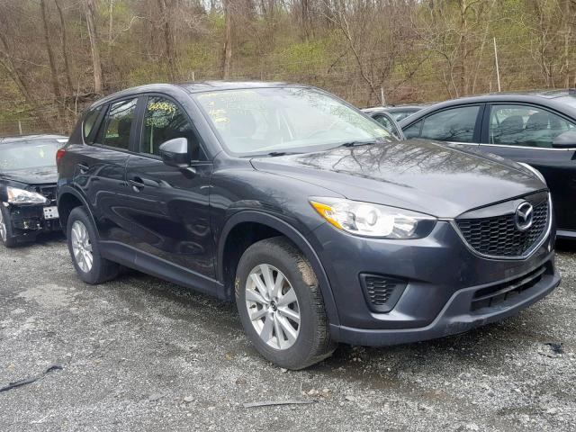 JM3KE4BE1E0332909 - 2014 MAZDA CX-5 SPORT GRAY photo 1