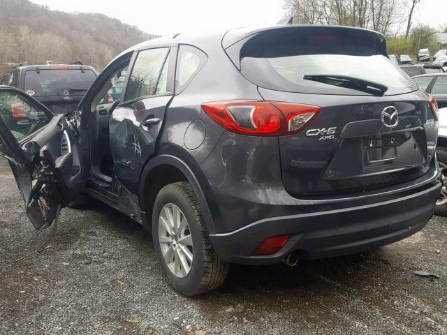 JM3KE4BE1E0332909 - 2014 MAZDA CX-5 SPORT GRAY photo 3