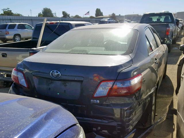 4T1BB46KX8U054649 - 2008 TOYOTA CAMRY HYBR BLACK photo 4