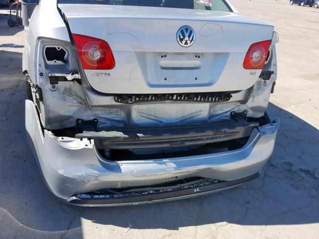 3VWSG71K37M030076 - 2007 VOLKSWAGEN JETTA 2.5 SILVER photo 9