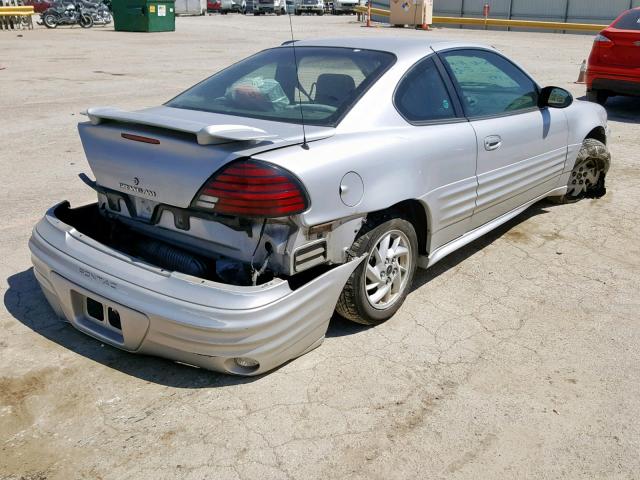 1G2NF12E62C290995 - 2002 PONTIAC GRAND AM S GRAY photo 4