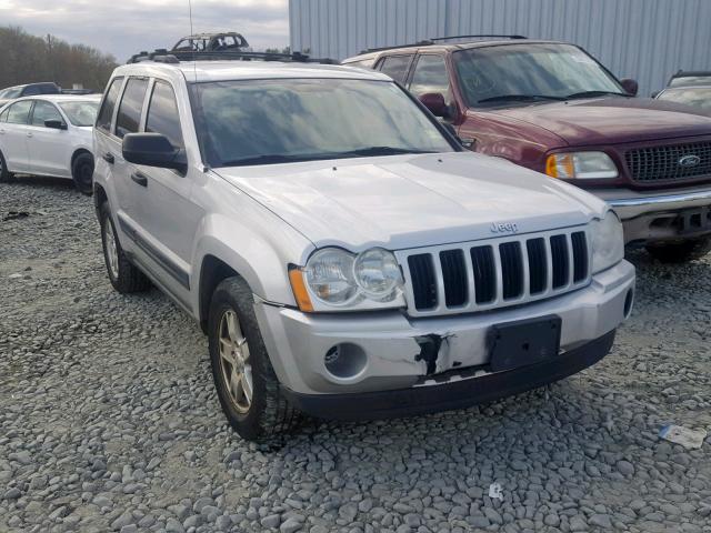 1J4GR48K35C515737 - 2005 JEEP GRAND CHER SILVER photo 1