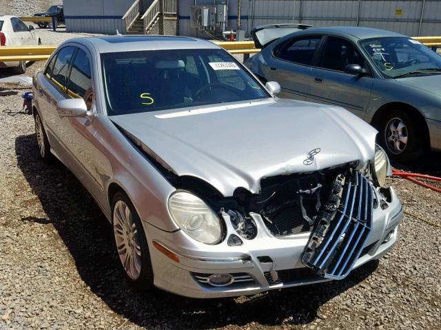 WDBUF56X57A992429 - 2007 MERCEDES-BENZ E 350 SILVER photo 1