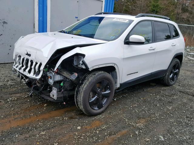 1C4PJMDS0HW562455 - 2017 JEEP CHEROKEE L WHITE photo 2