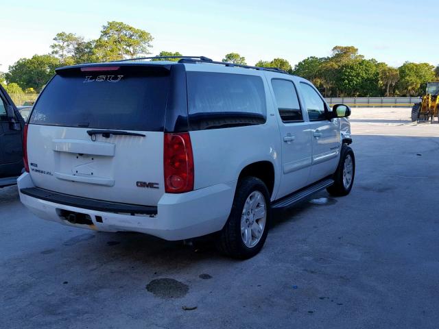 1GKFC160X7R411043 - 2007 GMC YUKON XL C WHITE photo 4