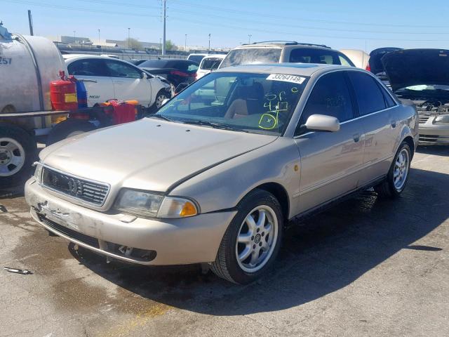 WAUED28D7WA141158 - 1998 AUDI A4 2.8 QUA TAN photo 2