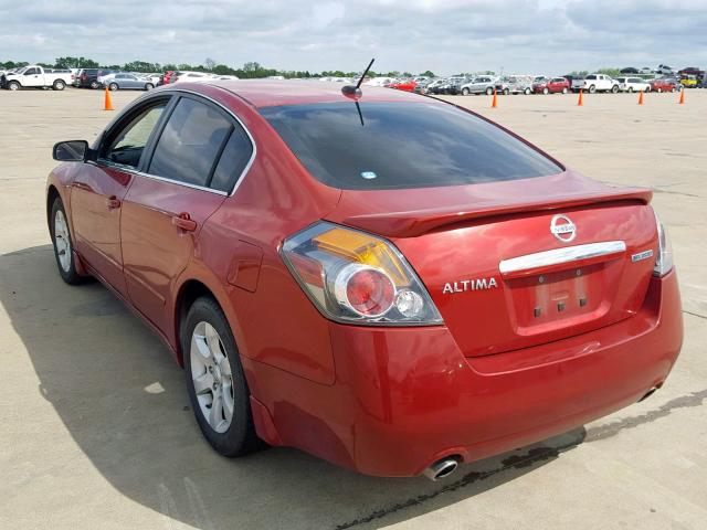 1N4CL21E29C178634 - 2009 NISSAN ALTIMA HYB BURGUNDY photo 3