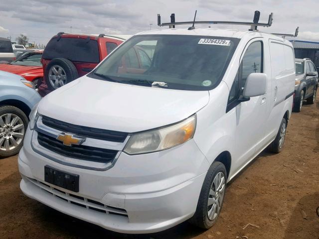 3N63M0ZN1FK695961 - 2015 CHEVROLET CITY EXPRE WHITE photo 2