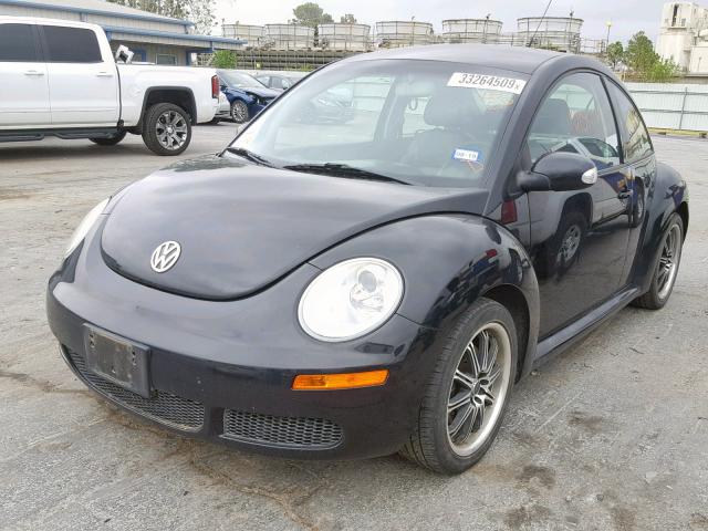 3VWEW31C87M518473 - 2007 VOLKSWAGEN NEW BEETLE შავი ფოტო 2