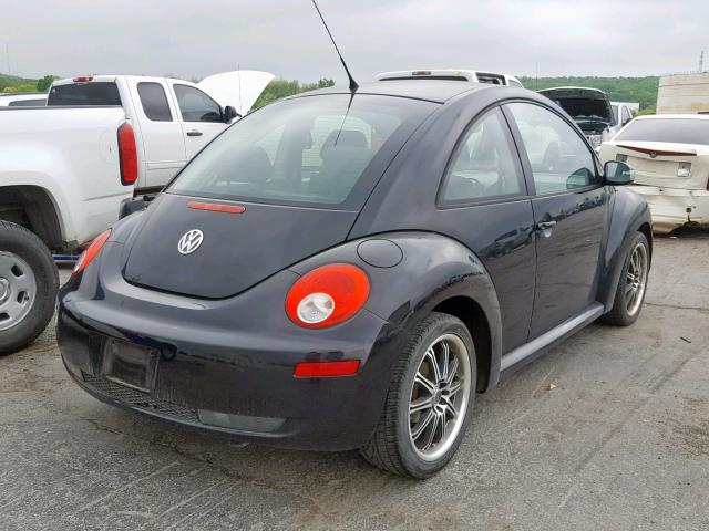3VWEW31C87M518473 - 2007 VOLKSWAGEN NEW BEETLE შავი ფოტო 4