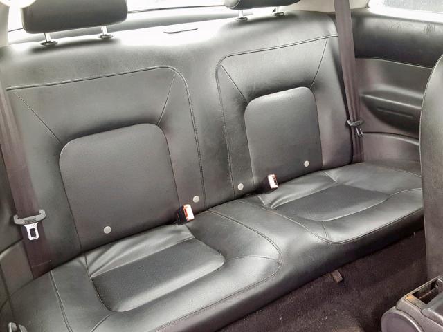 3VWEW31C87M518473 - 2007 VOLKSWAGEN NEW BEETLE შავი ფოტო 6