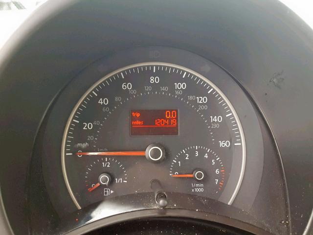 3VWEW31C87M518473 - 2007 VOLKSWAGEN NEW BEETLE შავი ფოტო 8