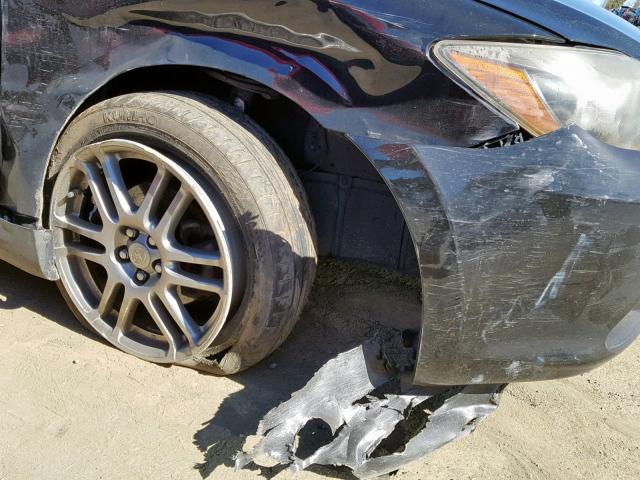JTKDE167X90278066 - 2009 TOYOTA SCION TC შავი ფოტო 9