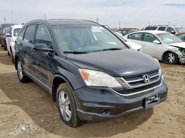 5J6RE4H79AL090860 - 2010 HONDA CR-V EXL BLACK photo 1