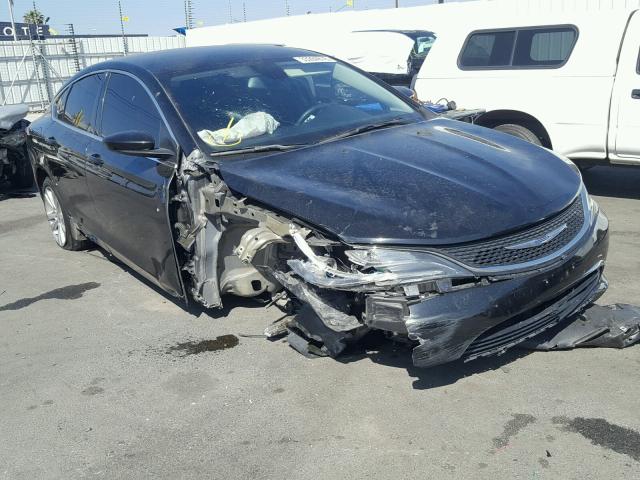 1C3CCCAB7GN165227 - 2016 CHRYSLER 200 LIMITE BLACK photo 9