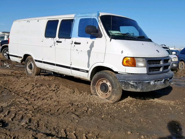 2B7JB21Y5YK171190 - 2000 DODGE RAM VAN B2 WHITE photo 1