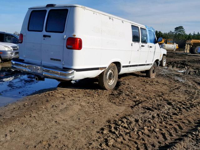 2B7JB21Y5YK171190 - 2000 DODGE RAM VAN B2 WHITE photo 4