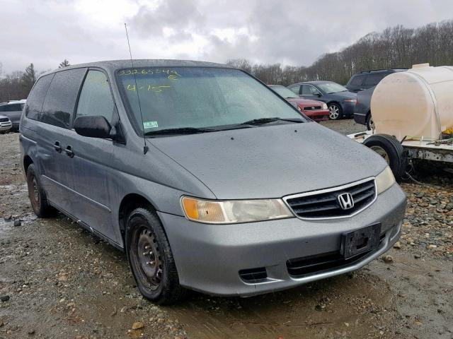 2HKRL18582H535183 - 2002 HONDA ODYSSEY LX GRAY photo 1