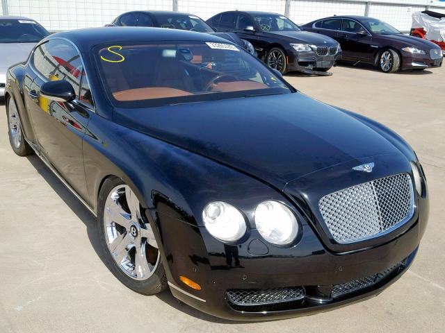 SCBCR73W07C041042 - 2007 BENTLEY CONTINENTA BLACK photo 1