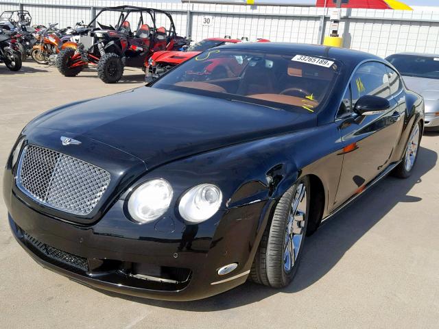 SCBCR73W07C041042 - 2007 BENTLEY CONTINENTA BLACK photo 9