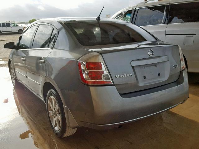 3N1AB61E77L703140 - 2007 NISSAN SENTRA 2.0 SILVER photo 3