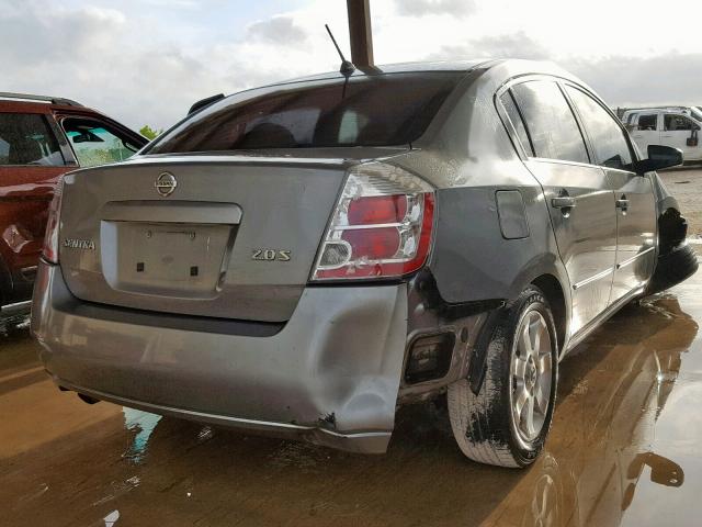 3N1AB61E77L703140 - 2007 NISSAN SENTRA 2.0 SILVER photo 4