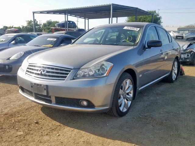 JNKAY01E17M313857 - 2007 INFINITI M35 BASE GRAY photo 2