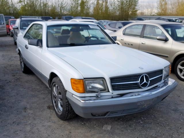 WDBCA45DXGA203963 - 1986 MERCEDES-BENZ 560 SEC WHITE photo 1