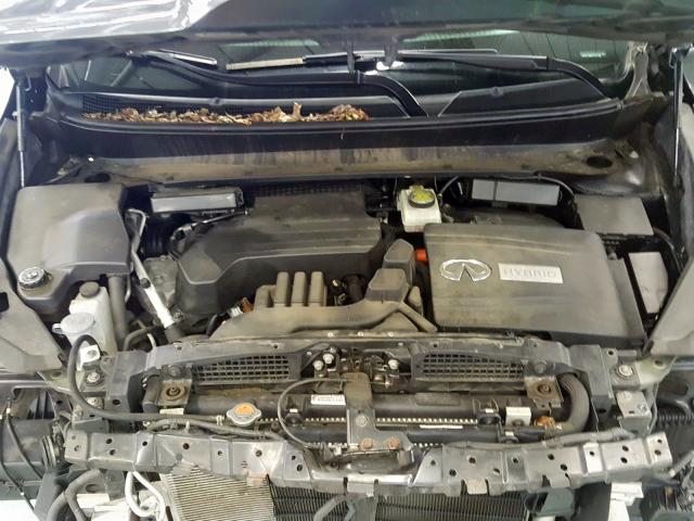 5N1CL0MM1EC511364 - 2014 INFINITI QX60 HYBRID  photo 7