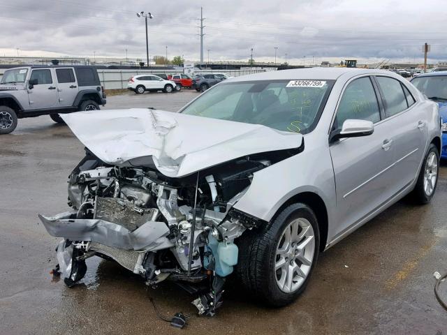 1G11C5SL8FF259687 - 2015 CHEVROLET MALIBU 1LT SILVER photo 2