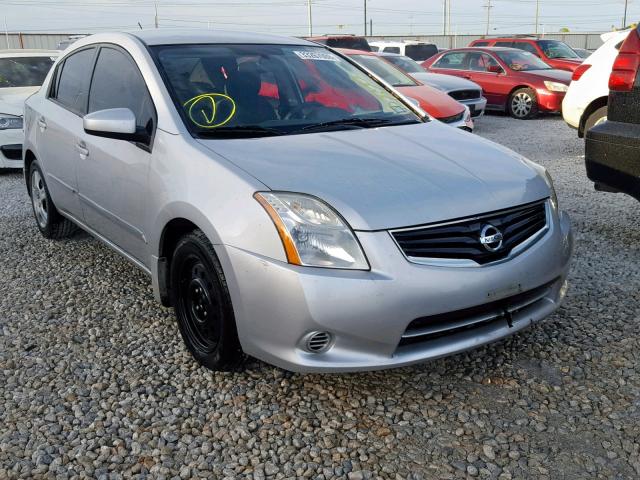 3N1AB6AP6BL695428 - 2011 NISSAN SENTRA 2.0 SILVER photo 1