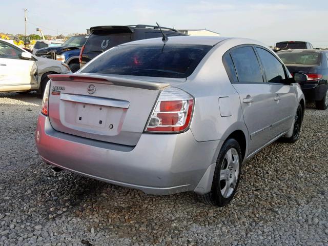 3N1AB6AP6BL695428 - 2011 NISSAN SENTRA 2.0 SILVER photo 4