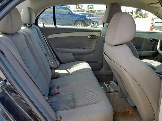 1G1ZC5E17BF398913 - 2011 CHEVROLET MALIBU 1LT 黑色 照片 6