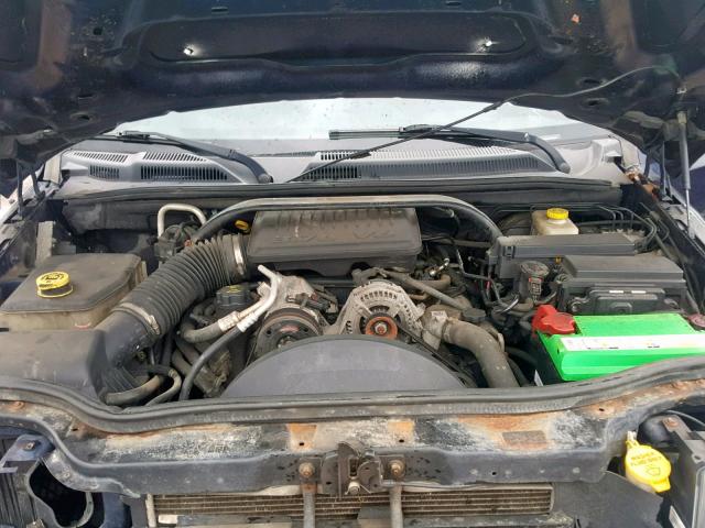 1J8HG48K86C238903 - 2006 JEEP COMMANDER BLUE photo 7