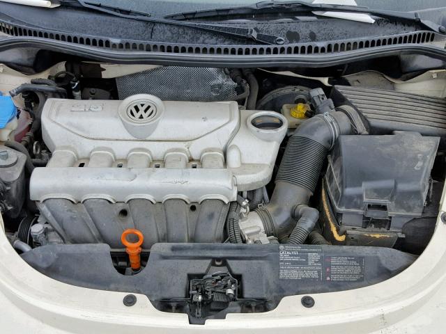 3VWRF31Y78M405077 - 2008 VOLKSWAGEN NEW BEETLE Creme Foto 7
