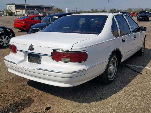 1G1BL52W6TR153120 - 1996 CHEVROLET CAPRICE CL WHITE photo 4