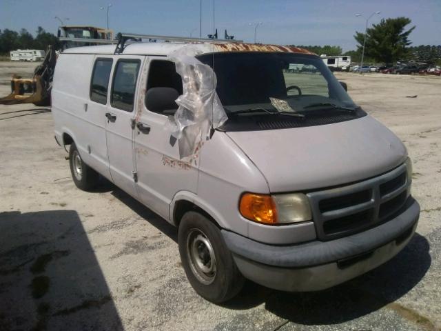 2B7JB21Y4WK129137 - 1998 DODGE RAM VAN B2 WHITE photo 1