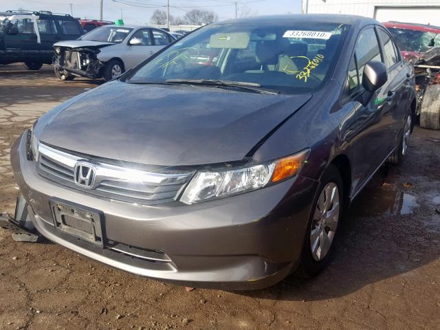 19XFB2F58CE053673 - 2012 HONDA CIVIC LX  photo 2