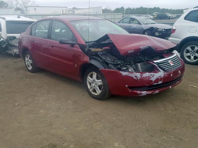 1G8AJ58F56Z125663 - 2006 SATURN ION LEVEL MAROON photo 1