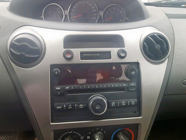 1G8AJ58F56Z125663 - 2006 SATURN ION LEVEL MAROON photo 9