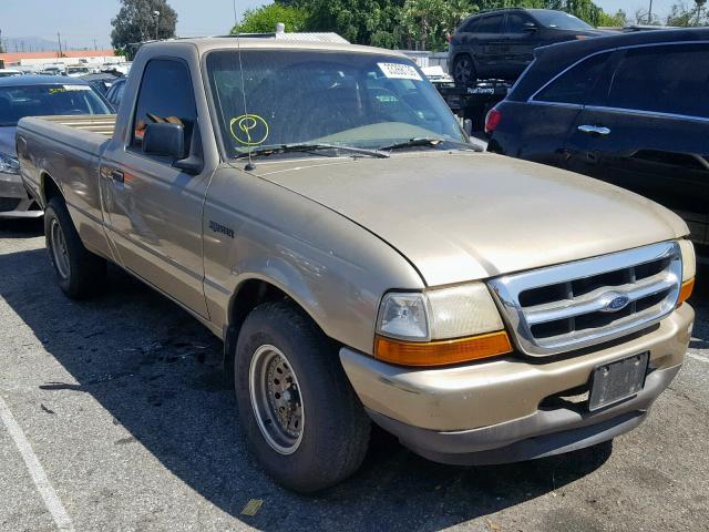 1FTYR10V6XUB20477 - 1999 FORD RANGER GOLD photo 1