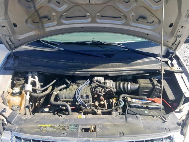 2FMDA52255BA52316 - 2005 FORD FREESTAR S SILVER photo 7