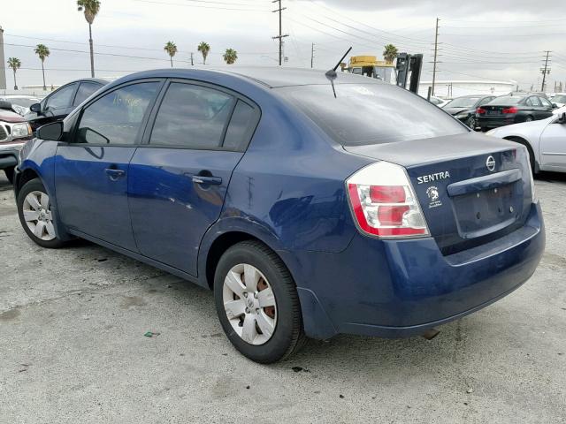 3N1AB61E69L606952 - 2009 NISSAN SENTRA 2.0 BLUE photo 3