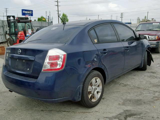 3N1AB61E69L606952 - 2009 NISSAN SENTRA 2.0 BLUE photo 4