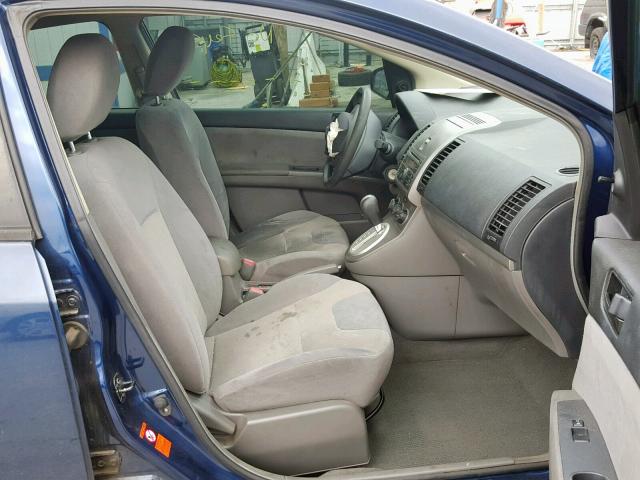 3N1AB61E69L606952 - 2009 NISSAN SENTRA 2.0 BLUE photo 5