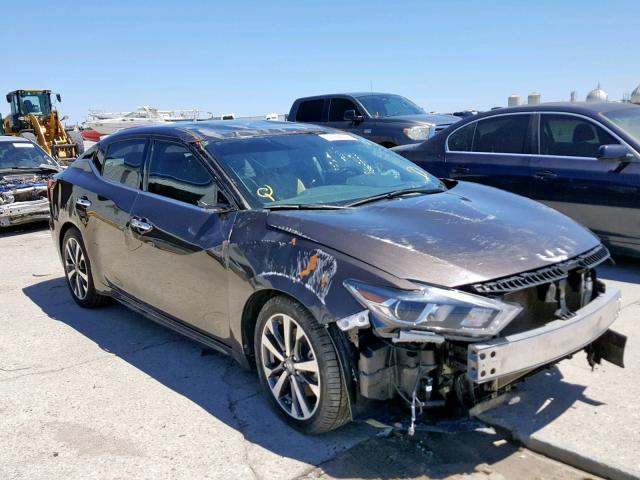 1N4AA6AP9GC427739 - 2016 NISSAN MAXIMA 3.5 BROWN photo 1