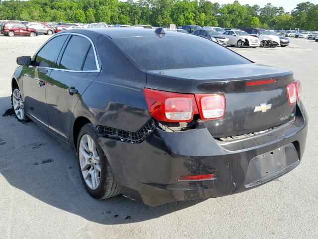 1G11D5RR1DF111580 - 2013 CHEVROLET MALIBU 1LT BLACK photo 3