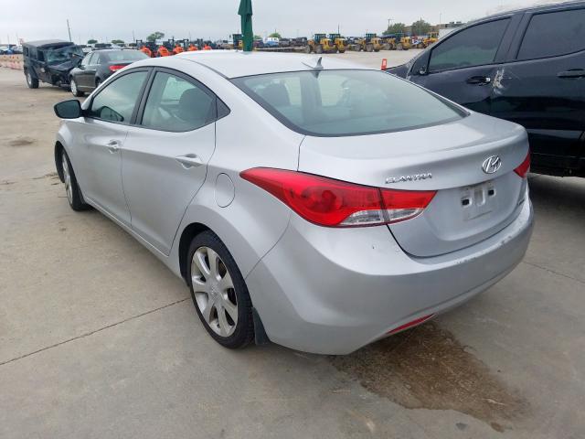 KMHDH4AE3CU281621 - 2012 HYUNDAI ELANTRA GLS  photo 3