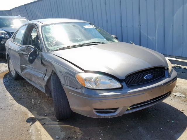 1FAFP56U05A285027 - 2005 FORD TAURUS SEL GRAY photo 1