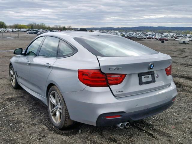 WBA3X5C58ED559497 - 2014 BMW 328 XIGT SILVER photo 3